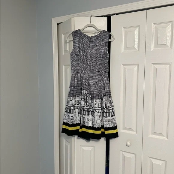 Ellen Tracy Black & White City Dress - Picture 10 of 16